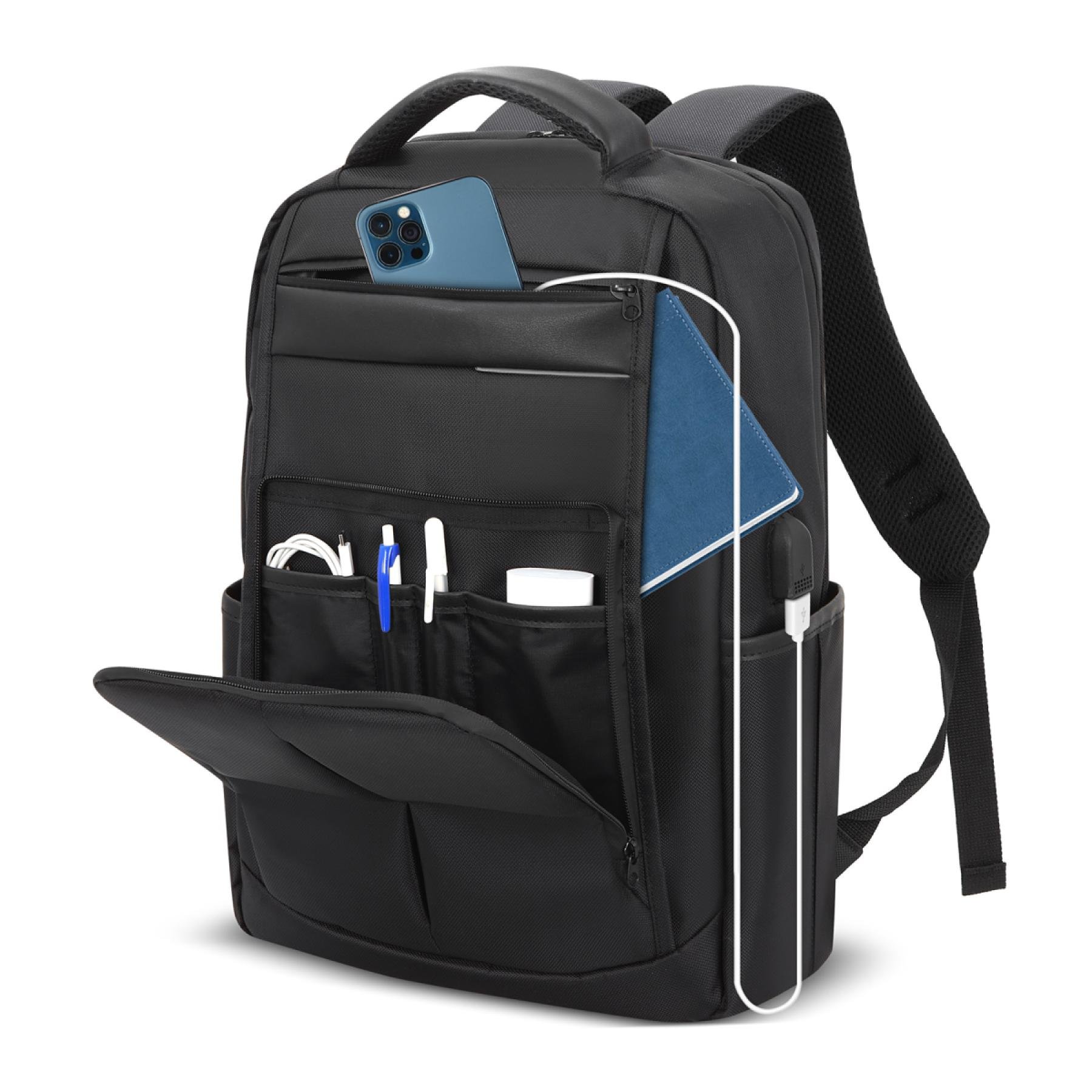 media-librarya6es99uun8r7cpB24F8 ROTA SİYAH LAPTOP BÖLMELİ SIRT ÇANTASI - media-librarya6es99uun8r7cpB24F8