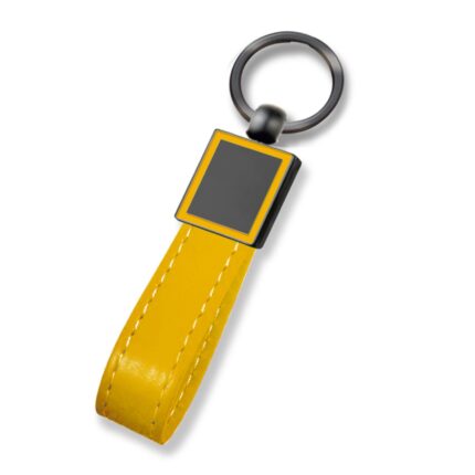 BEYSEKİ SARI METAL - DERİ ANAHTARLIK - media-librarytlbjnhj47fkt86eIaCN