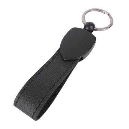 DÜZPELİT SİYAH METAL - DERİ ANAHTARLIK - media-librarymp10n54bl4v62qFmyfg