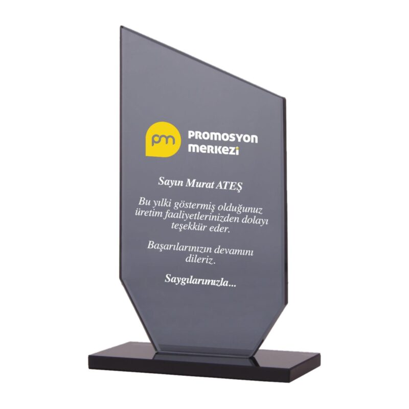 KAŞGAR SİYAH KRİSTAL PLAKET - media-library561lclqn9s6c3qPzx1D