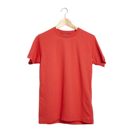 GARDENYA KIRMIZI M SIFIR YAKA TİŞÖRT - media-libraryc618id2hrgllc7VJPmN