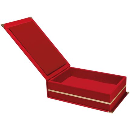 KAŞMİR KIRMIZI KADİFE PLAKET KUTUSU (16X28 CM) - media-librarye4dl29438urmcr5uluA