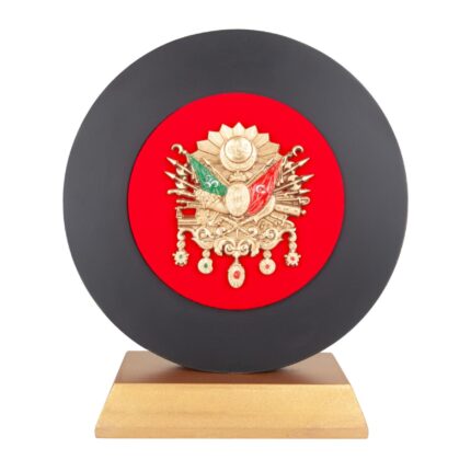 İHTİŞAM OSMANLI ARMASI KABARTMALI PLAKET - media-librarycg0bhi9rb33g0sCN8h3