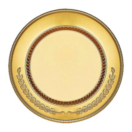 AYT-04 ALTIN YALDIZ İŞLEMELİ PLAKET TABAK - media-library2numa1ajddvl6fTw1JN