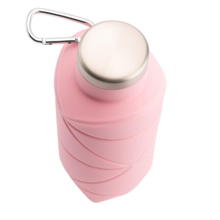 AYDENİZ PEMBE 700 ML KATLANABİLİR SİLİKON MATARA - media-library2gnj1aje5t5odPWwjO0